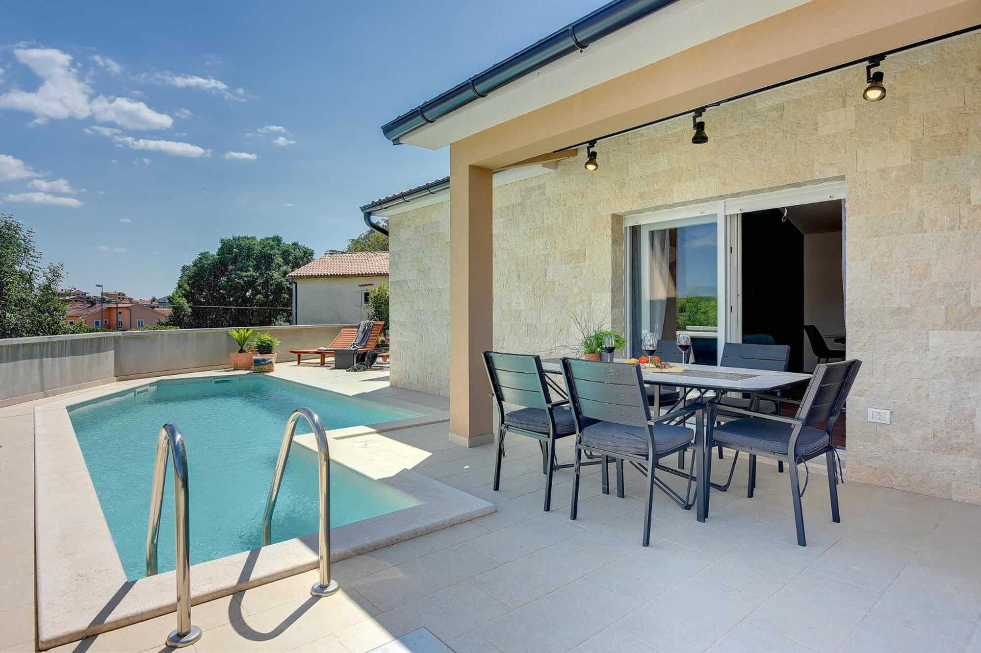 Vila Una With Private Pool Near Rovinj - Open 2022 로비니스코 셀로 외부 사진